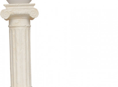 Colonne Éclairée Décoration Colonnes Lampe Luminaire Chiffres Sculpture Sculptures