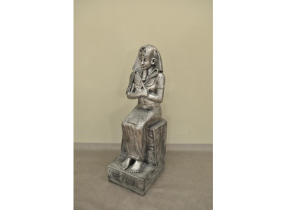 Statue de Pharaon égyptien Sculpture Figurines Sculptures Décoration Figure décorative de 117 cm