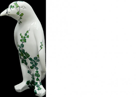 Conception figure de pingouin statue sculpture chiffres sculptures décoration décoration 3077 nouveau