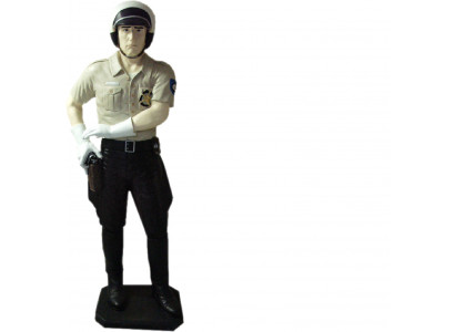 Conception Policier Figure Statue Sculpture Figures Sculptures Décoration Déco 5682