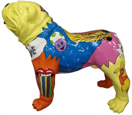 Décoration Chien Jardin Sculpture Sculptures Design Figure Statue Figures Abstraites