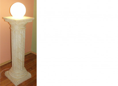 Conception colonne lampe lumineux luminaire abat-jour lampe décorative colonne lampe 6854 nouveau