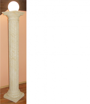 Design colonne lampe Lampe Abat-jour luminaire lampe décorative; colonne lampe de sol 6855 nouveau