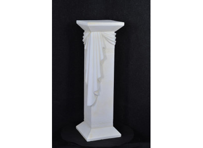 Colonne de Méduse Colonne romaine Sculpture en marbre Figure Décoration décorative Support 1041