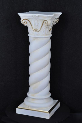 Colonnes de décoration en style marbre statues sculpté support sculpture colonnes décoration 1015