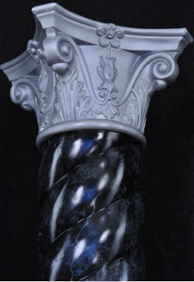 Colonnes de décoration en style marbre statues sculpté support sculpture colonnes décoration 1015