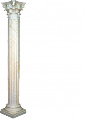 Colonnes de design antiques de style grec XXL supports de luxe nouveaux 224cm Big nouveaux