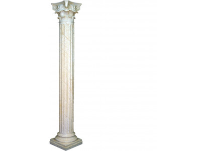 Colonnes de design antiques de style grec XXL supports de luxe nouveaux 224cm Big nouveaux