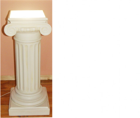 Colonnes Illuminées Décoration Colonnes Sculptures Lampadaire Lampes Figures Lampes 100cm