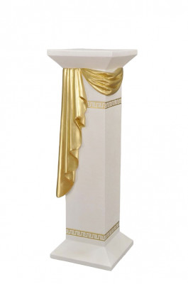 Colonne de Méduse Colonnes Romaines Sculpture en Marbre Figure Décoration Support 1087