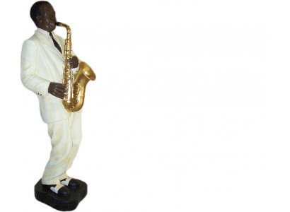 Conception Statuette de saxophone Statue Sculpture Figurines Sculptures Décoration 4022 nouveau