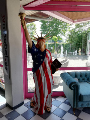 Statue de la Liberté XXL 240cm Statue de la Liberté Figure USA Liberté Sculptures nouvelle 6807