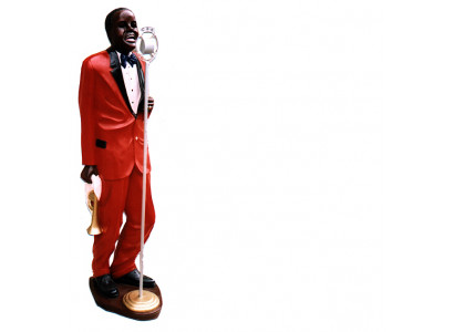 Conception chanteur figurine statue sculpture figures sculptures décoration décoration 4029 nouveau