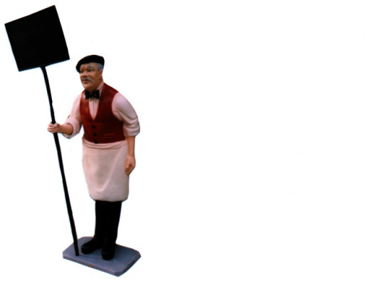 Enseigne Restaurant Figure Statue Sculpture Figures Sculptures Décoration Décoration 182cm