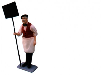 Enseigne Restaurant Figure Statue Sculpture Figures Sculptures Décoration Décoration 182cm