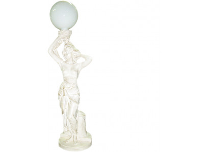 Style de lampe de sol à figure antique Lampe de sol Lampe Lampes Taille de la vie Éclairage