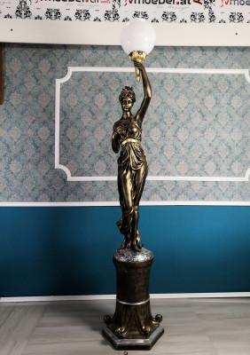 Lampe de sol lampe lumineuse de grande statue XXL Designer 227 cm
