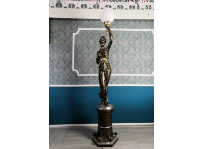 Lampe de sol lampe lumineuse de grande statue XXL Designer 227 cm