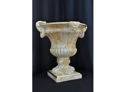 XXL Design Pot de fleurs décoratif Vase Vases Artisanat décoratif Calice Tasse 69cm
