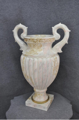 Conception Vase à fleurs Tasse Calice Vases Bols Bol de sol XXL Style romain neuf