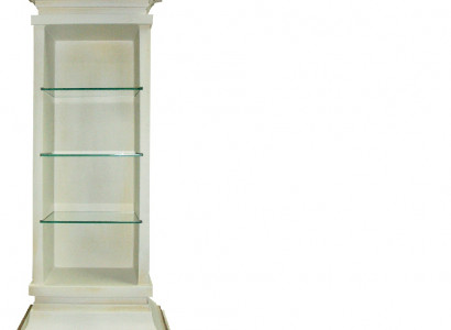 Vitrine d'exposition Étagère en verre Colonne de bar Armoire Vitrines Étagères Armoire Salon