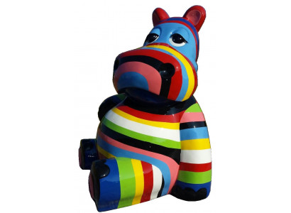Chiffres abstraits Figures abstraites Statues abstraites Sculpteur de sculptures de loft colorées sculptures