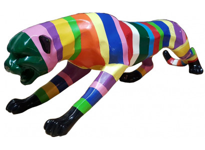 Statue Puma Figure abstraite Sculptures modernes Figures de jardin décoratives Statue