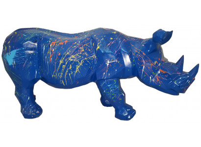 Résumé Rhinocéros Modern Décoration Sculpture Figures Sculptures Décoration nouveau