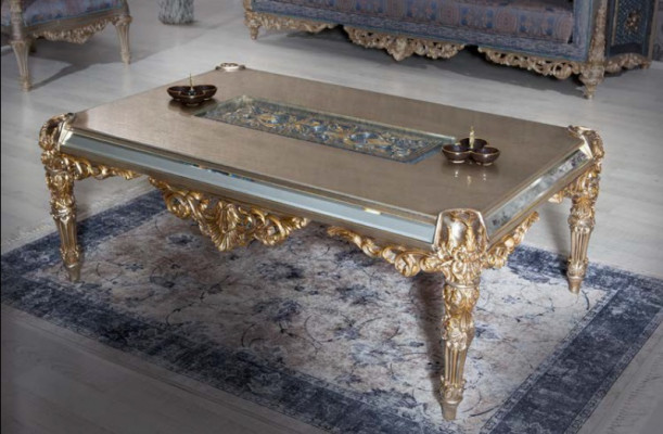 Classique r table basse Table d'appoint Bois Salon Table Mobilier Tables en bois