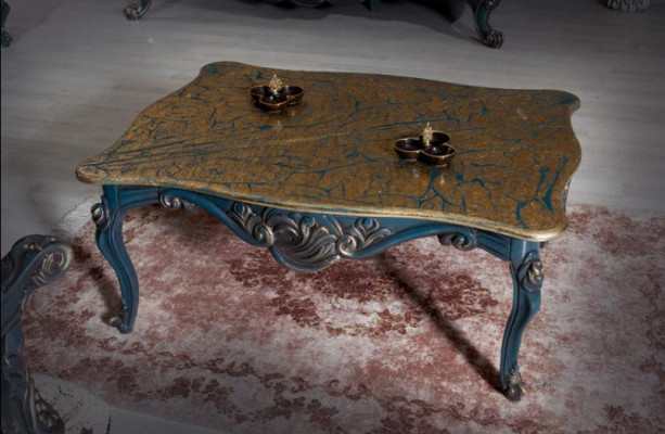 Table basse Tables d'appoint Salon Table basse de luxe en bois Design