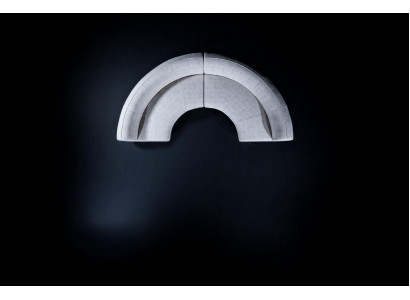 Canapé rembourré semi-circulaire Canapé en forme de U Mobilier de salon Canapé moderne