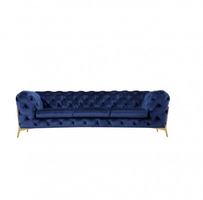 Ensemble de canapé Chesterfield, canapé, canapé rembourré 3 places 2 places 1 place Canapés en cuir ou en tissu neufs