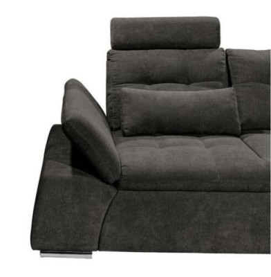 Canapé d'angle en forme de L Canapé Canapé Design Tissu d'ameublement Moderne Fonction lit Textile Bed Function Fabric