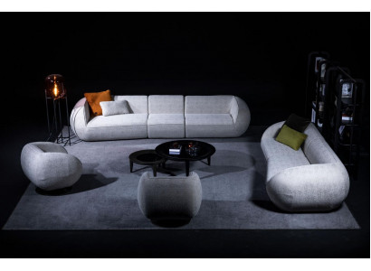 Set de canapé Mobilier de salon Cinq places Quatre places Ensemble fauteuil Meubles de designer