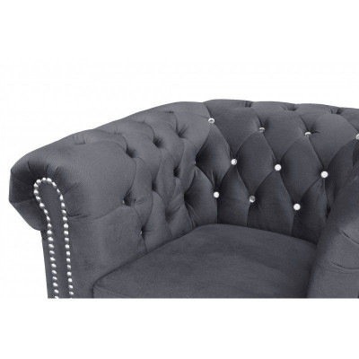 Canapé Chesterfield ensemble 3+2+1 canapé-lit canapé canapé en cuir Tissus lits