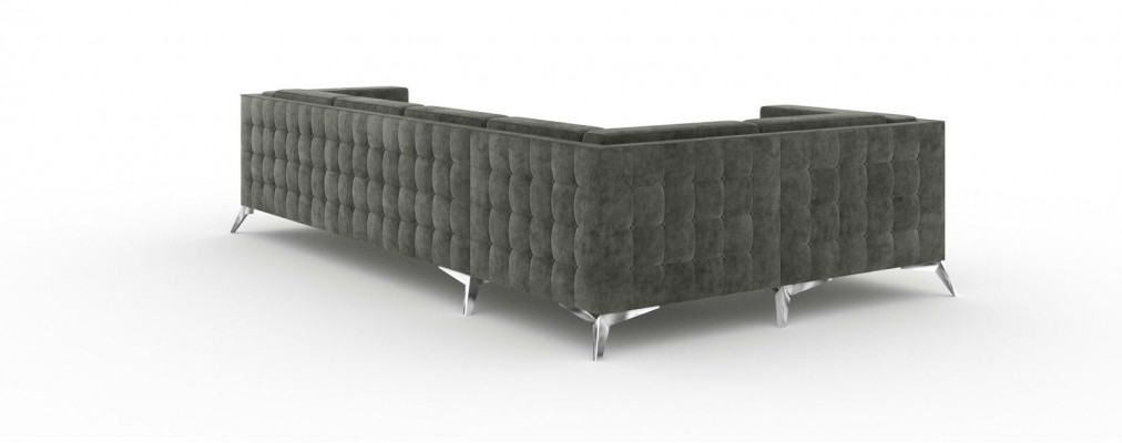Canapé d'angle canapé Chesterfield canapé rembourré canapé canapé salon décoration paysage en forme de L