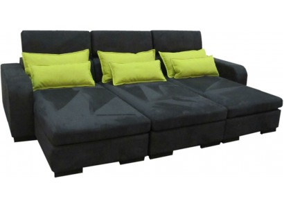 Moderne canapé luxe tissu canapés rembourrage 3 places canapés tissu neuf xxl grand