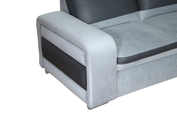 Canapé d'angle Choix Cuir Tissu Rembourrage Textile Lit Kasten Canapé Coin Sofa d'angle