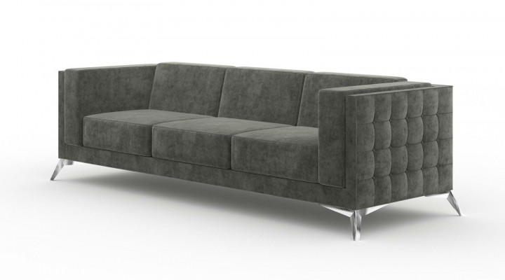 Canapé design 3 places Chesterfield Canapé rembourré Canapés Canapé design Trois places nouveau