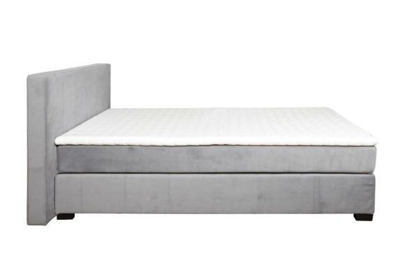 Design élégant lit lits lit rembourré lit double sommier tapissier 140x200cm
