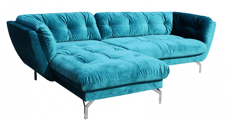 Canapé d'angle Canapé en forme de L Sofa Design Canapés Rembourrage Textile nouvel Ensemble d'angle
