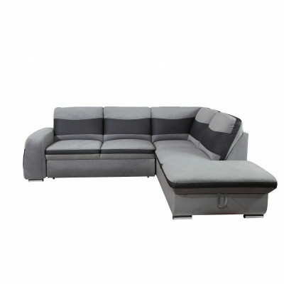 Canapé d'angle design Sofa Road II Fonction lit Canapé Rembourrage Siège Canapé d'angle Canapé-lit