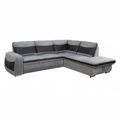Canapé d'angle design Sofa Road II Fonction lit Canapé Rembourrage Siège Canapé d'angle Canapé-lit
