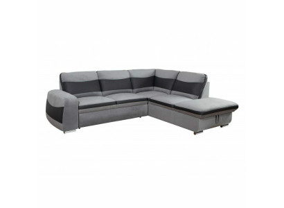 Canapé d'angle design Sofa Road II Fonction lit Canapé Rembourrage Siège Canapé d'angle Canapé-lit
