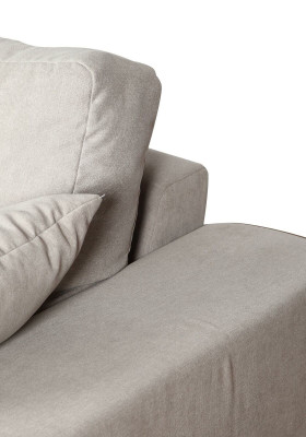 Canapé 4 places en tissu Canapés de luxe Designer Canapé Canapés grand Rembourrage Lümmel 274cm