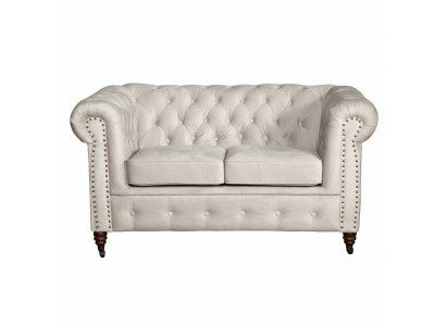 Chesterfield Oxford 2 places avec fonction lit Canapé Tissu Canapés Canapés neufs
