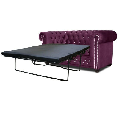 Chesterfield York Blink avec fonction lit Textile Canapé Rembourrage Canapés Canapés neufs.