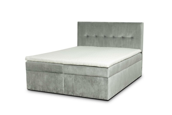 Conception Lits Chesterfield Lit Lit Lit Hôtel Luxe 180x200 Double Textile