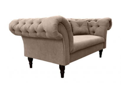 Canape trois places Chesterfield en simili cuir Immédiatement.