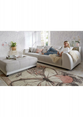 Canapé Canapé 310cm Canapés 5 Places Tissu grand xxl Canapés de Salon